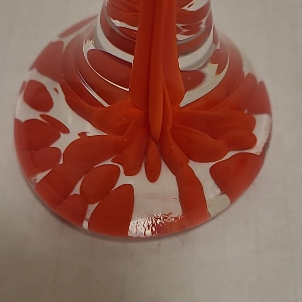 Beautiful Art Glass Ring Holder